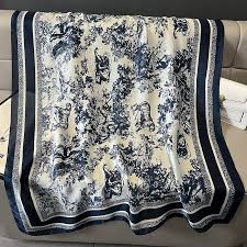 Écharpe bleu marine– Confort et Style