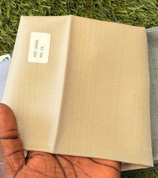 Tissu Oxford Premium Jaune – Tenues Africaines Élégantes