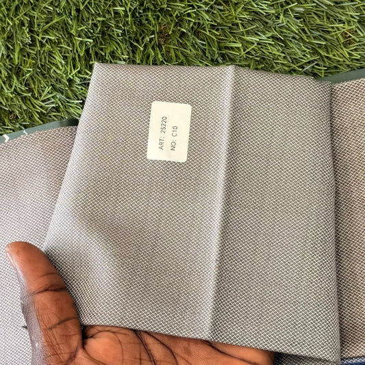 Tissu Oxford Premium Crème – Tenues Africaines Élégantes